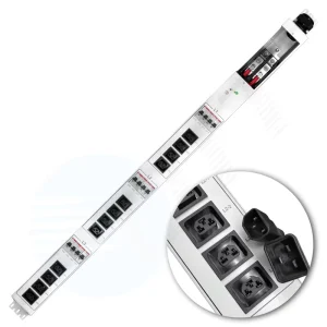 High Power C13-C19 PDU Socket Rack Mount PDU Power Distribution Unit