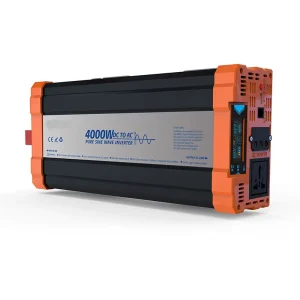 High Power Home Use Portable DC to AC Transformer Outside Wiring Output LCD Display 4000W/5000W Pure Sine Wave Inverter