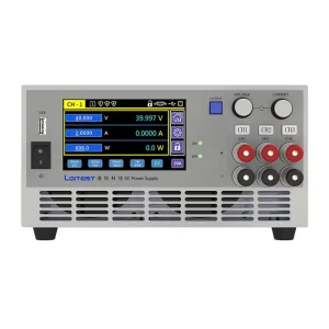 High Precision Variable DC Power Supply 0.05ms Fast Transient Response 3 Channels Desktop DC Power Supply for Electronic Testing