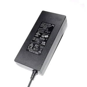 High Quality 110 220V AC DC Power Supply Adapter 12V 10A 120W for PC Desktop with CE FCC Certification 1.2m Cable