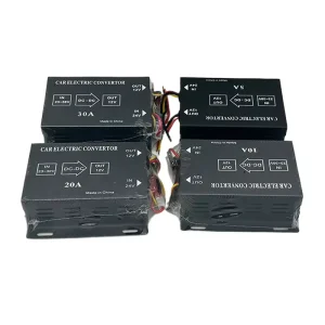 High Quality 24V to 12V Car Power Step Down Converter 5A 10A 20A 30A New Condition Vehicle Power Converter