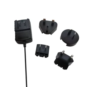 High Quality 5V 1A Us/Eu/Uk/Au Plug Power Supply 5w Ac Dc Custom Adapter 5V1A Interchangeable Plug Adapter for LED Light Strip