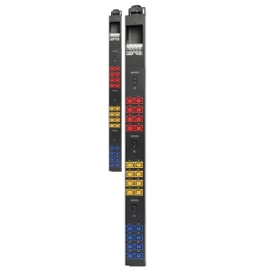 High Quality 63A Power Distribution Unit 3 Phase 415V/240V 24 Way C13 Socket Rack Power Strip