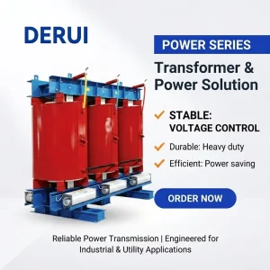 High Quality Aluminum Dry Type Three Phase Two Windings Toroidal Cast Resin Transformer Step up with Power Supply