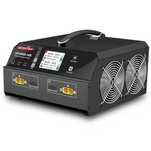 High Quality Lithium Battery Charger Factory Original UP4000 14S 4000W 40A 2 Channels Fast Balance Charger UAV Battery Charger