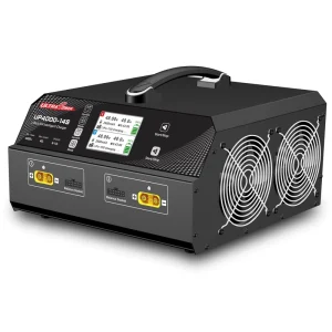 High Quality Lithium Battery Charger UP4000 14S 4000W 40A Dual Channels Fast Balance Charger UAV Battery Charger