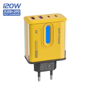 High Quality Phone Chargers Adapter Fast Charging and Universal Travel Adapter 120w Pd Fast Charger for Phone