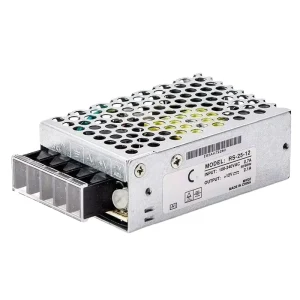 High Quality RS-25-12 25W 12V/2.1A Single Output Enclosed Switching Power Supply Brand New Original PLC Programmable Controller