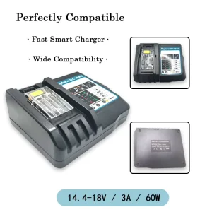 High Speed Charger for Cordless Tools Battery Compatible with Pruner Shear Branch Cutter and Cut Off Tool Cutting Gear