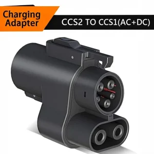 High Speed Charging CCS2 to CCS1 Adapter 250A Multi Protection EV Connector IP54 Waterproof 500V 1000V DC Plug and Play