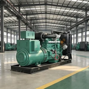 High Stability Open Frame Diesel Generator Set For Large Hospital And Public Facility Construction Projects