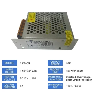 High Voltage 12V 24V Power Supply Power Transformer LED Driver for LED Lighting