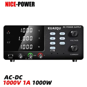 High Voltage 800V 1000V 1A Adjustable Switching DC High Power Supply with OCP for Solar Inverter Testing and Repair