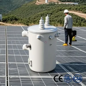 High Voltage Single-Phase Pole Mounted Transformer 10kVA 333kVA Waterproof Electronic MV&HV Transformer for Dwelling
