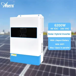 Home Energy Storage 2000W 110V 220V AC Pure Sine Wave Inverter Power 24V Inverter 6000W Bidirectional Power Conversion System