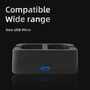 Home Security Camera Use Dual Slot V4 RV4 Battery Charger for Ring Doorbell 2 3 4 3Plus Spotlight Stick up Floodlight Camera