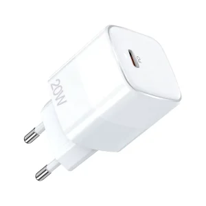 Home Wall Mount Travel USB-C Adapter Charger PD 20W Fast Charging for Android Phones QC3.0 PC Fireproof Material