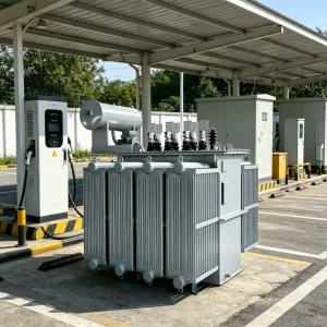 Hongda S13 1500KVA 10kV 11kV 6KV Three Phase Oil Immersed Transformer 440V/480V ONAN Cooling IEC 50/60Hz Power Distribution