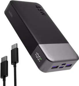 Hot Selling NOBIS Brand 45W Fast Charging Power Bank 20000mAh Portable Charger Digital Display Brand Agent