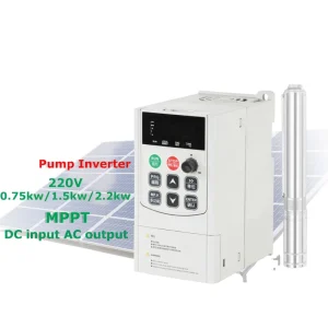 Hybrid Solar Inverter Motor Controller Solar Pumping Variable Frequency Driver VFD