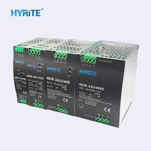 Hyrite DIN Rail Power Supply 12V 24V 48V Switching Power Supply AC DC Converter Industrial PSU Short Circuit Protection CE