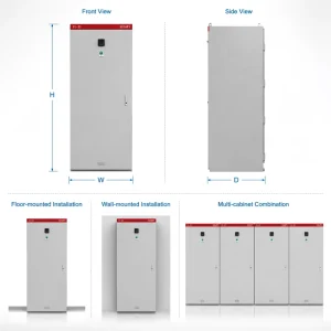 IEC 61439 XL Low Voltage Fixed Power Distribution Panel 400A 600A 800A IP30 Cold Formed Steel Enclosure