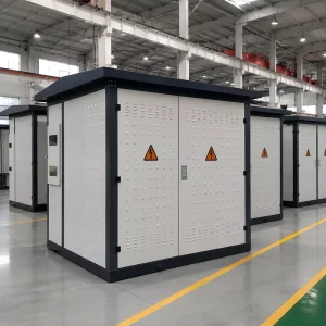 IEC Standard 11kV 33kV Prefabricated Box Type Substation Outdoor Compact Transformer Unit for Industrial Project Supply