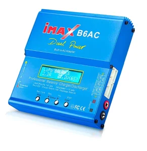 IMAX B6AC Charger 80W AC Dual Power Professional Balance Discharger for 2 6S RC Li ion Nimh Nicd Lipo Battery