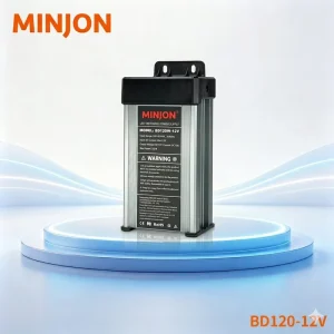 IP45 Rainproof 120W 12V 10A Single Output LED Switching Power Supply Driver AC DC Industry Outdoor Lighting 85%