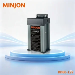 IP45 Rainproof 60W 12V 5A Single Output LED Driver Power Supply AC DC for Industry Outdoor LED Strip Lights CE