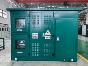 IP53 Industrial Outdoor Prefabricated Metal Box type Compact Substation 10kV LV MV Power Transformer Unit