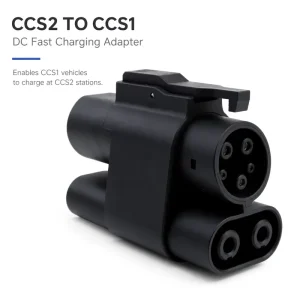 IP54 CCS2 to CCS1 EV Charger Adapter 250A DC 80A AC Dual Charging Connector Combo 2 to Combo 1