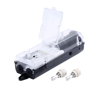 IP54 Waterproof Outdoor Street Light Distribution Box 80A 500VAC Fuse Terminal Box with Copper Conductor Electrical Junction Box
