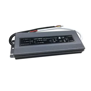 IP67 100W 12V 24V Ultra-Thin Slim LED Driver Waterproof Switching Power Supply