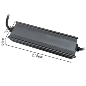 IP67 Waterproof 12V 200W AC-DC Power Supply with 180-250V Input 86% Efficiency Overvoltage Short Circuit Protection