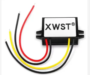 IP67 Waterproof 12V/24V/5V DC/DC Converter 24VDC to 5VDC Off-Board Power Supply 10A Buck Converter with High Efficiency