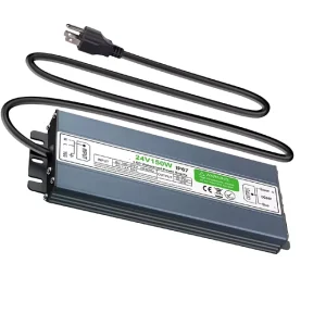 IP67 Waterproof 24V 200W LED Power Supply Aluminum Shell for LED Strips and CCTV Systems