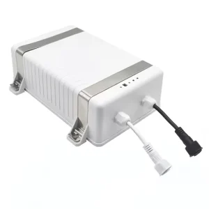 IP67 Waterproof ABS Plastic LED Driver Enclosure Molded Sealed Box For Outdoor Street Light Power Control Equipment