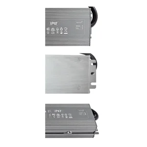 IP67 Waterproof Aluminum Case Switching AC DC Converter LED Power Supply 12V 24V Constant Voltage Output 3 Year CE LED Lighting