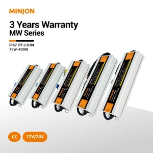 IP67 Waterproof Constant-Voltage Single-Output LED Driver 12V/24V/36V/48V 100W/200W/300W/400W LED Switching Power Supply CE