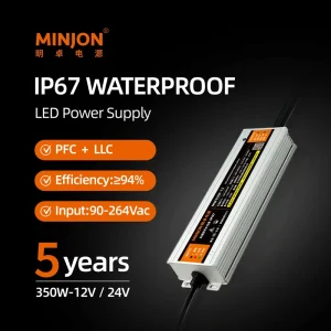 IP67 Waterproof LED Driver Constant Voltage 12V 24V AC 100-240V Aluminum Shell Power Supply for Outdoor Light CE