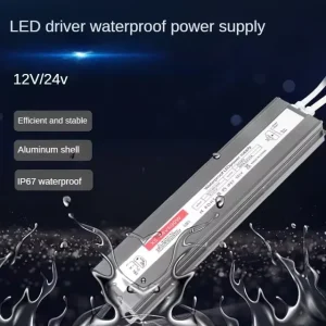 IP67 Waterproof LED Lighting Driver AC 180V 265V DC 12V 24V 60W 100W 150W 200W 300W 400W Aluminum LED Switching Power Supply