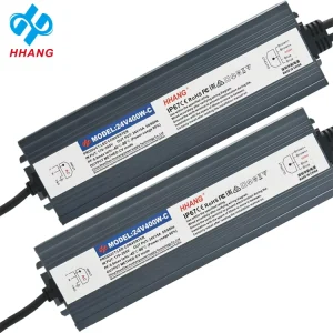 IP67 Waterproof LED Switching Power Supply 400W Constant Voltage 175-265V AC Input 12V 24V DC Output
