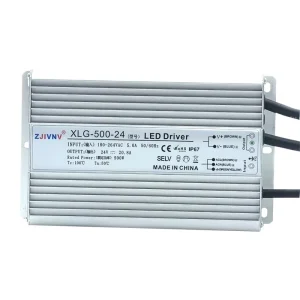 IP67 Waterproof Outdoor Transformer Power Supply Adapter XLG-500 500W DC 24V 36V 48V 60V Driver For LED Switching Power Supply