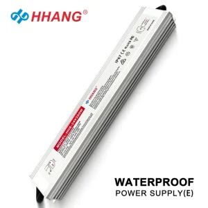 IP67 Waterproof Single LED Power Supply AC 175-265V DC 12V/24V Constant Voltage Transformer LED Strips Commercial Lighting