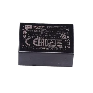 IRM 01 3.3 Output 3.3V Open Frame 300mA 1W Single AC DC Switching Power Supply Module