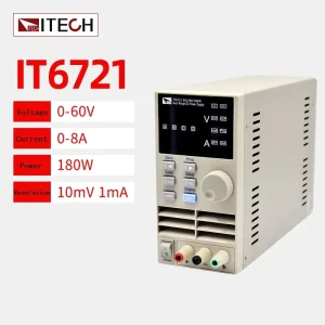 ITECH IT6721 DC Power Supply 60V 8A 180W Adjustable Lab Bench Power Supply