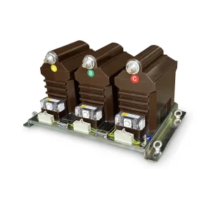 Indoor 12kV Class Voltage Transformer JSZX18-10R for Switchgear Use with Integrated Fuses and Three-Phase Design