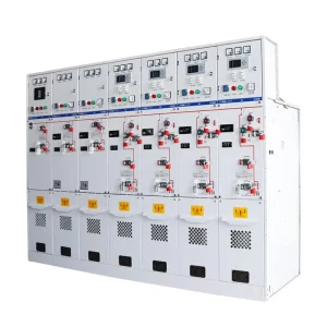 Indoor 3 Phase Steel Sealed SF6 Gas Insulated Ring Main Unit RMU Switchgear for Power Distribution 24KV 12KV 630A 20KA IP2X