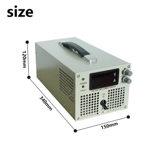Industrial 1500W 2000W DC Adjustable Switching Power Supply 12V 600V Single Output High Efficiency 88 89% Overcurrent Protection
